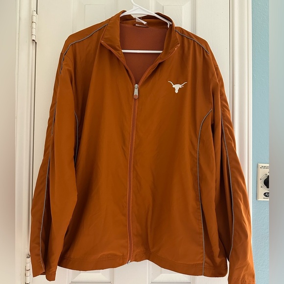 University of Texas Longhorns Zipper Windbreaker size XXL - Picture 1 of 6